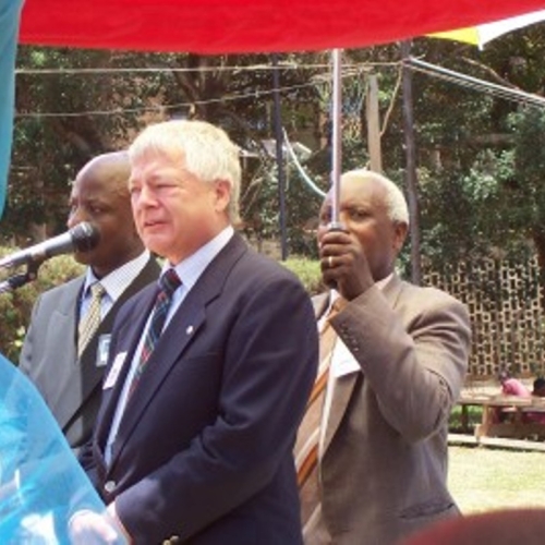 Brian speaking at opening(PHOTO 8)