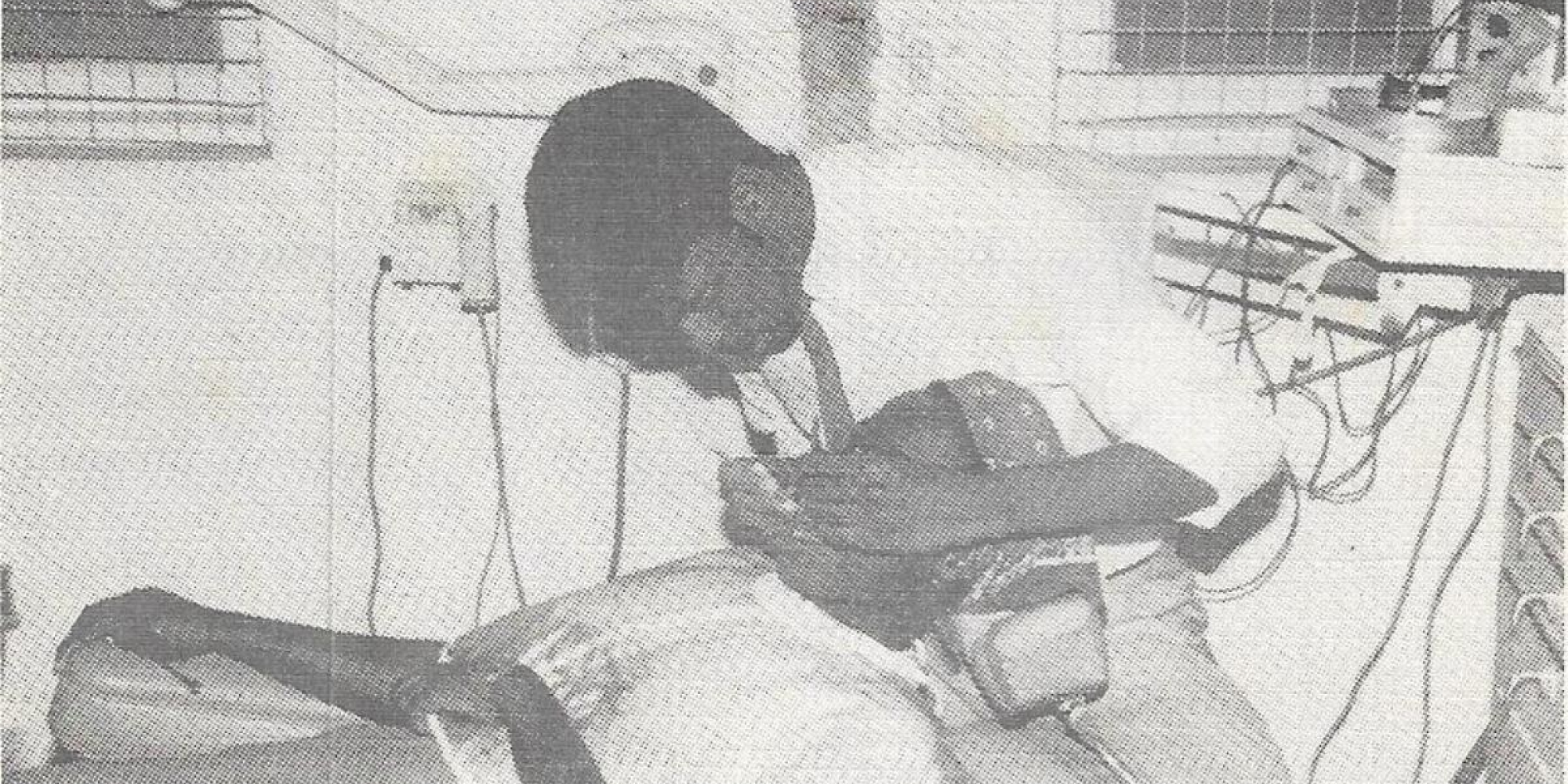 James Magara as a student c. 1986