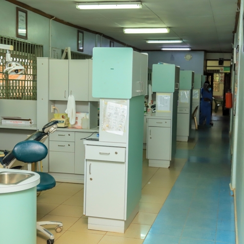 The modern day state-of-the-art Dental Department