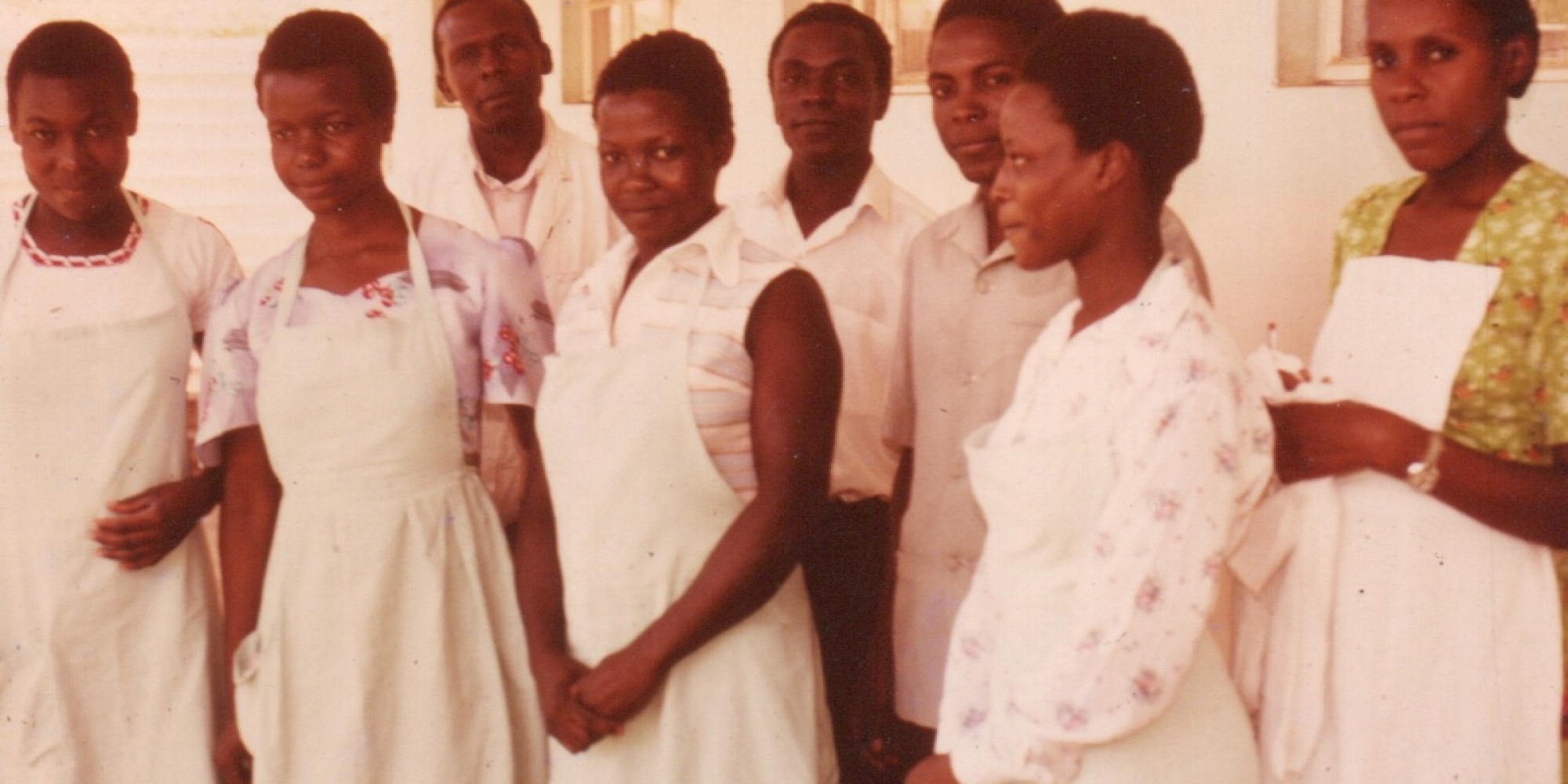 Pharmacy staff early 1980s